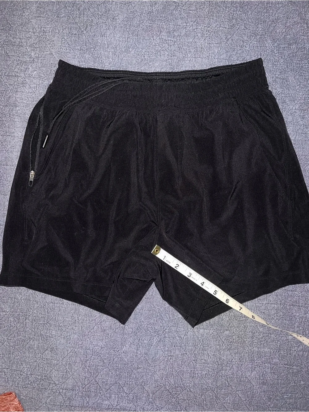 lululemon Pace Breaker Linerless Short 5” Black Small